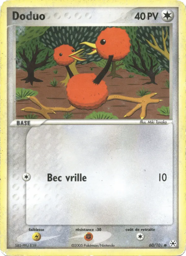 Doduo · EX Légendes Oubliées 60/101