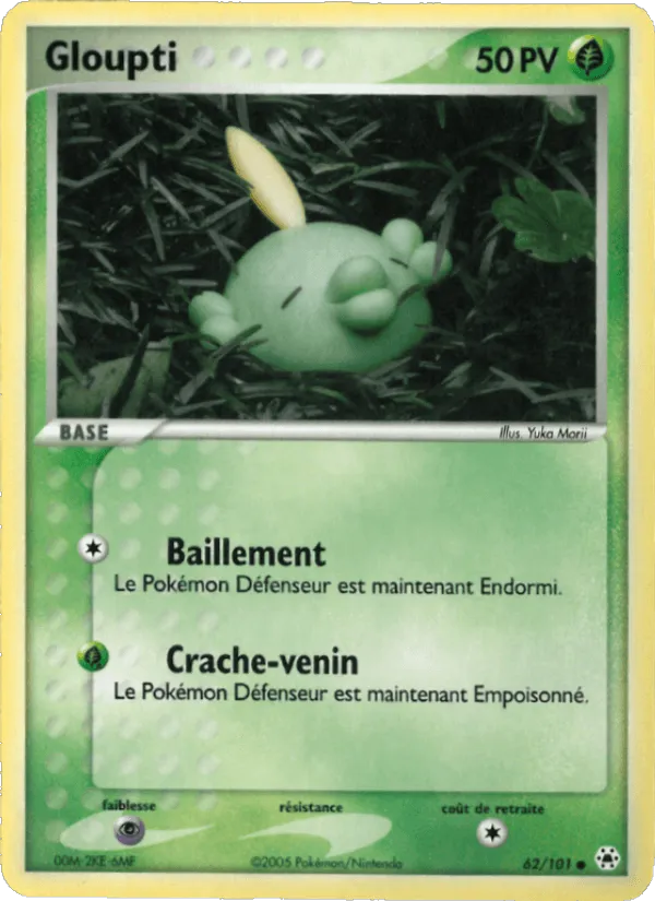 Gloupti · EX Légendes Oubliées 62/101