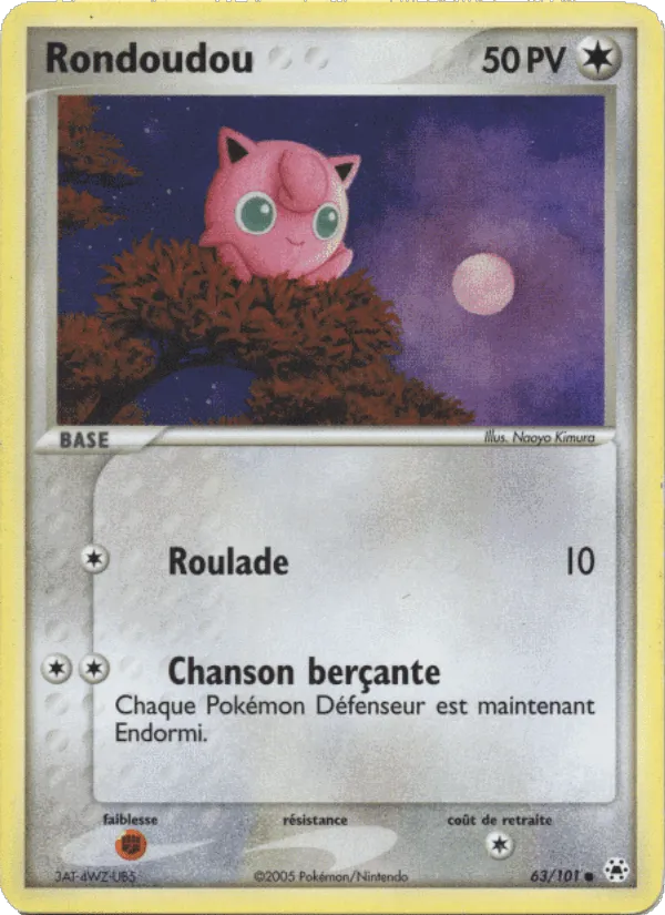 Rondoudou · EX Légendes Oubliées 63/101