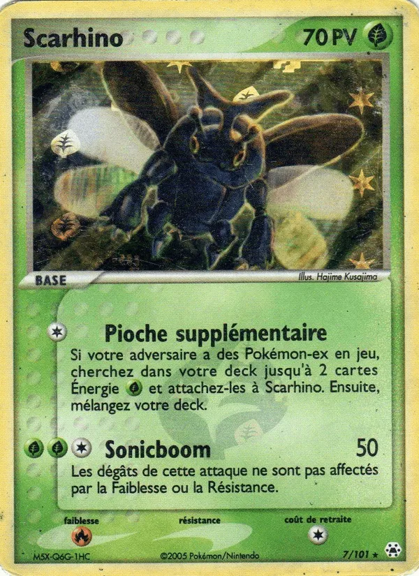 Scarhino · EX Légendes Oubliées 7/101