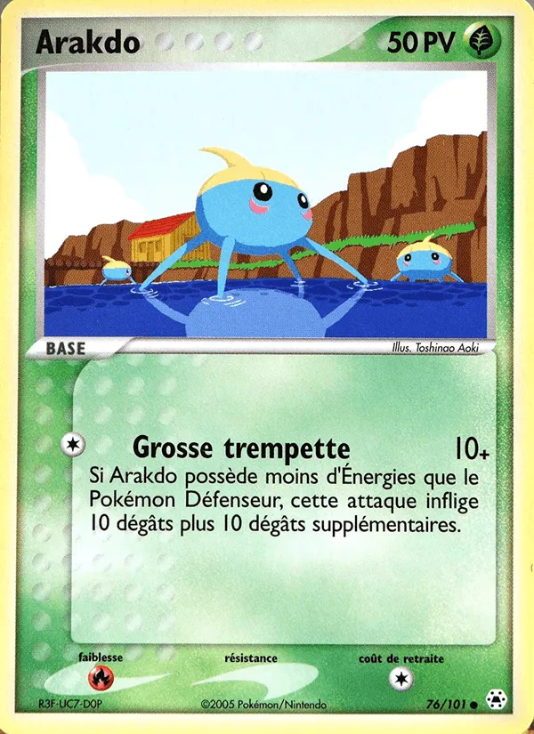 Arakdo · EX Légendes Oubliées 76/101
