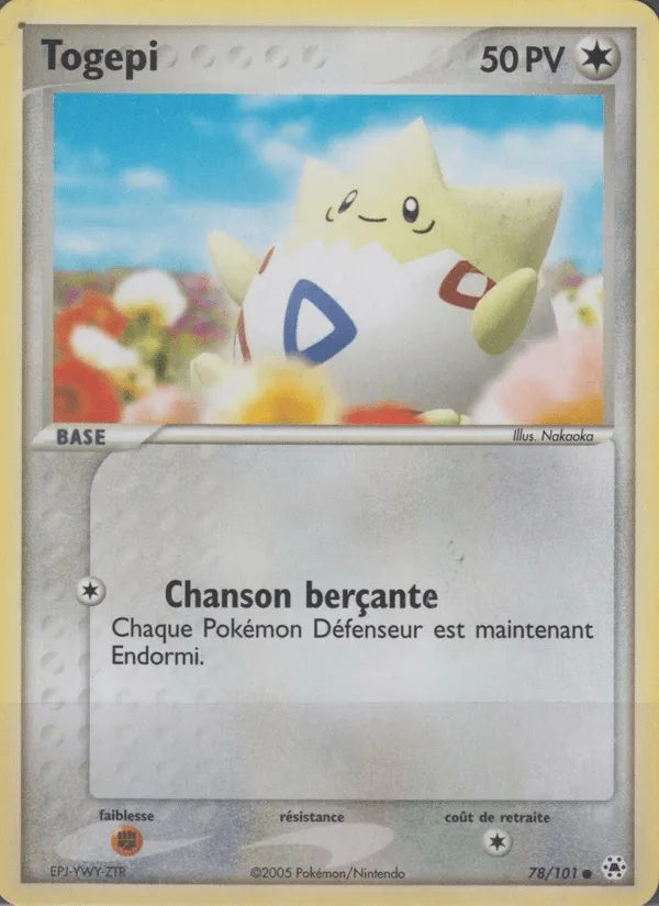 Togepi · EX Légendes Oubliées 78/101