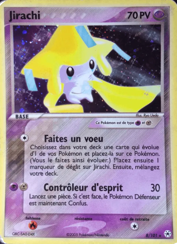 Jirachi · EX Légendes Oubliées 8/101
