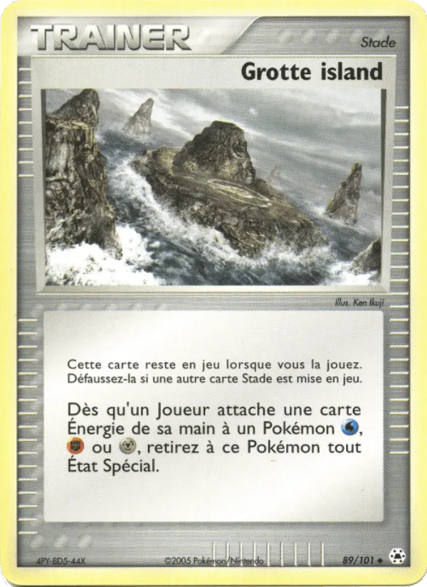 Grotte island · EX Légendes Oubliées 89/101