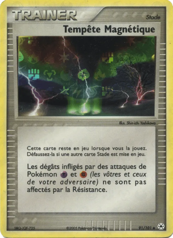 Tempête Magnétique · EX Légendes Oubliées 91/101