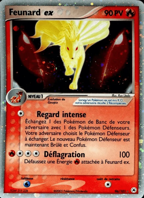 Feunard ex · EX Légendes Oubliées 96/101