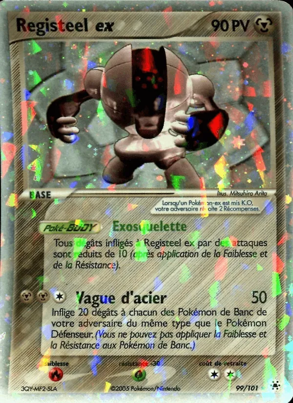 Registeel ex · EX Légendes Oubliées 99/101