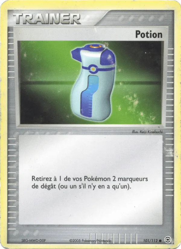 Potion · EX Rouge Feu & Vert Feuille 101/112