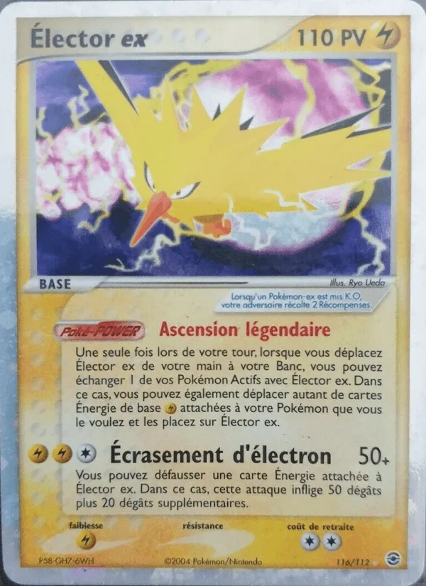 Élector ex · EX Rouge Feu & Vert Feuille 116/112
