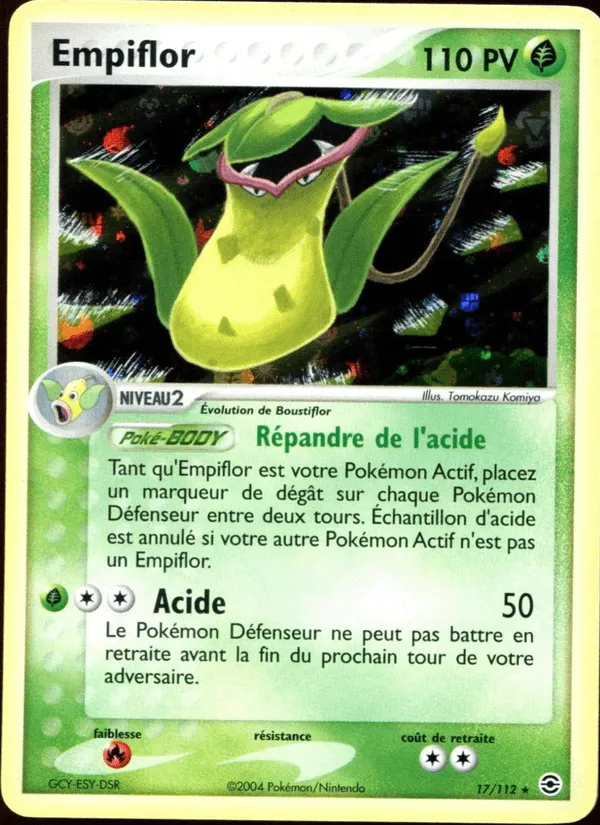 Empiflor · EX Rouge Feu & Vert Feuille 17/112