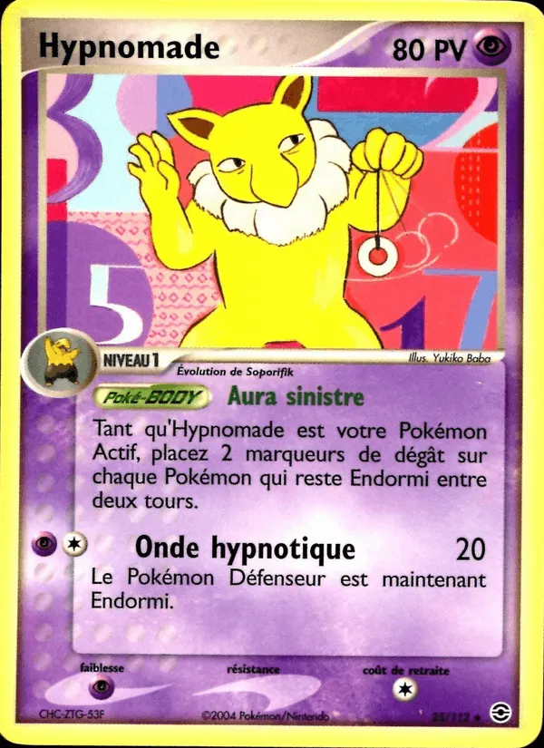 Hypnomade · EX Rouge Feu & Vert Feuille 25/112