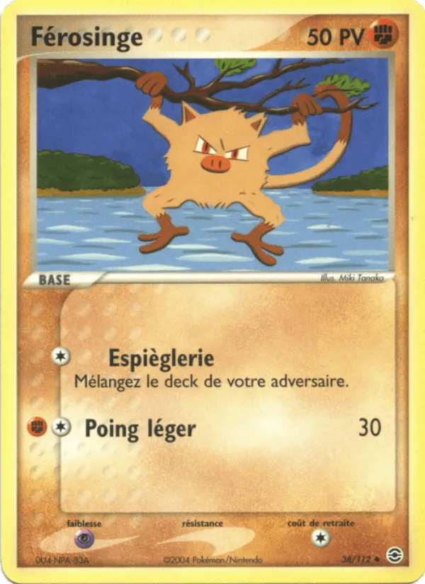 Férosinge · EX Rouge Feu & Vert Feuille 38/112