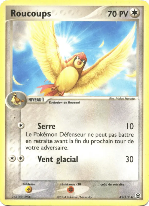 Roucoups · EX Rouge Feu & Vert Feuille 45/112