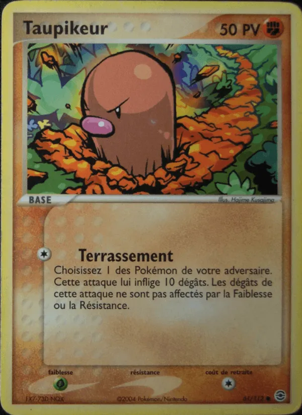 Taupikeur · EX Rouge Feu & Vert Feuille 61/112