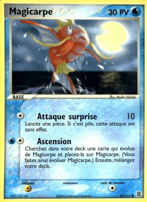Magicarpe · EX Rouge Feu & Vert Feuille 67/112