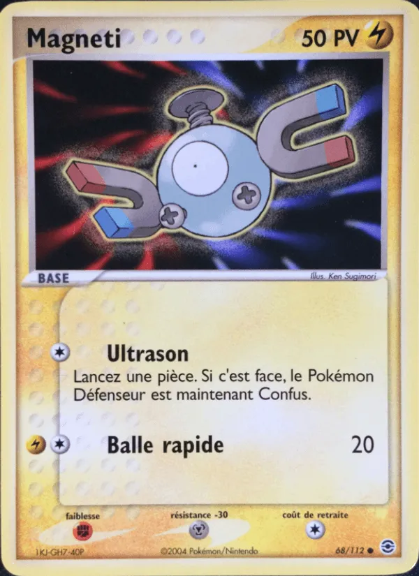 Magnéti · EX Rouge Feu & Vert Feuille 68/112