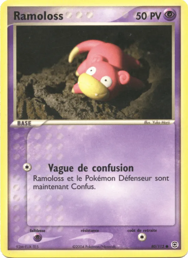 Ramoloss · EX Rouge Feu & Vert Feuille 80/112