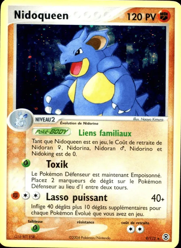 Nidoqueen · EX Rouge Feu & Vert Feuille 9/112