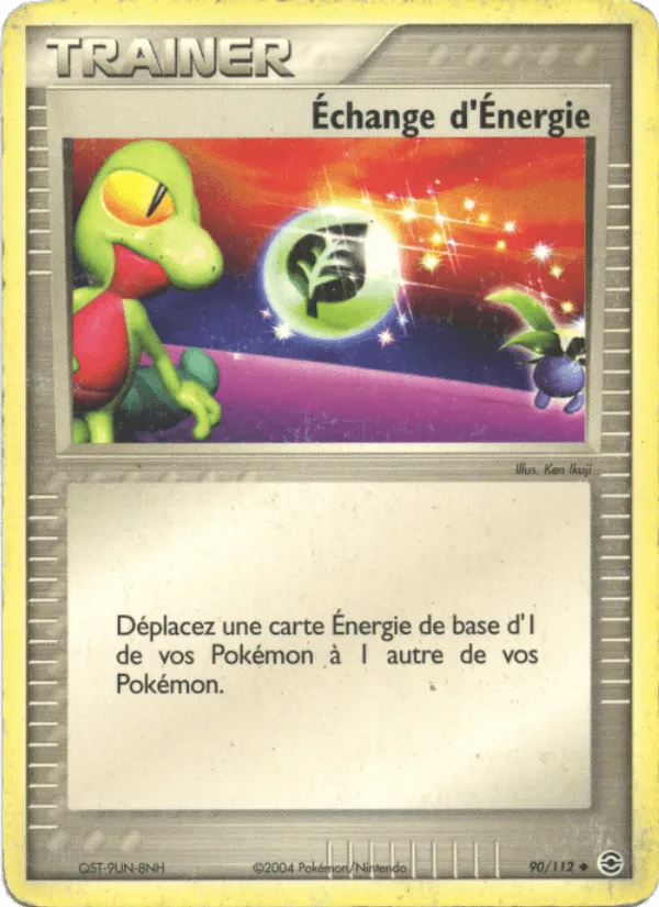 Échange d'Énergie · EX Rouge Feu & Vert Feuille 90/112
