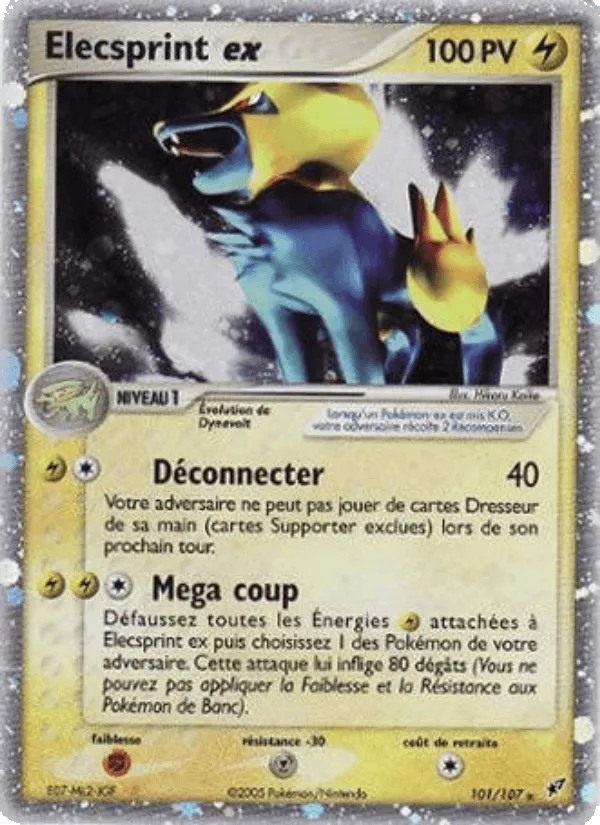 Elecsprint ex · EX Deoxys 101/107