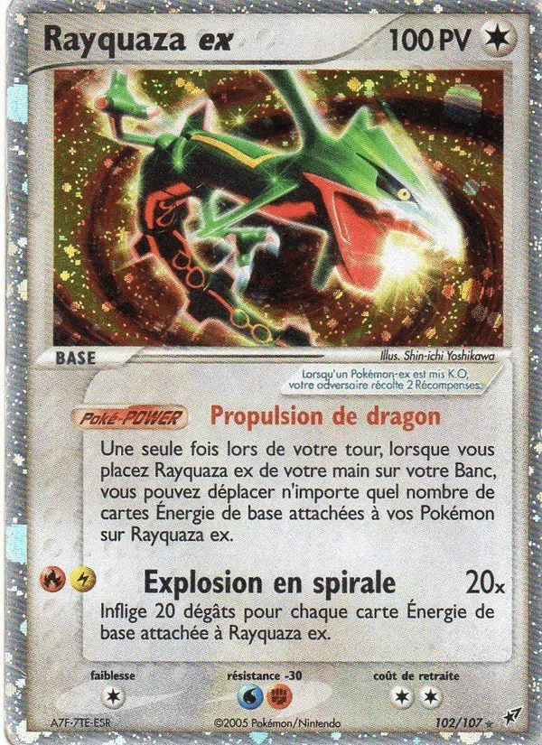 Rayquaza ex · EX Deoxys 102/107