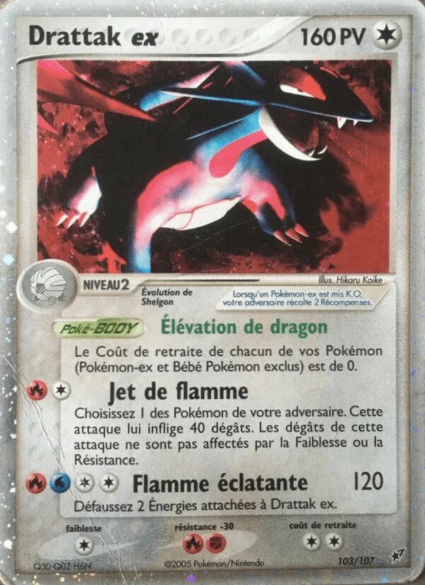 Drattak ex · EX Deoxys 103/107