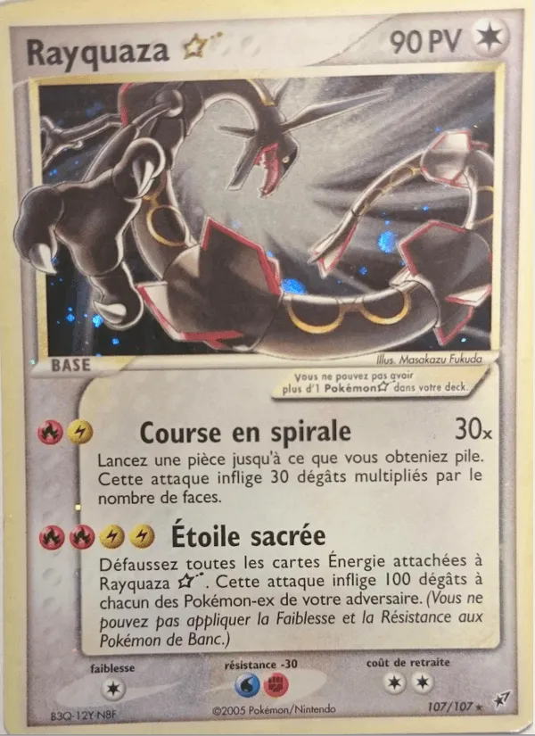 Rayquaza ☆ · EX Deoxys 107/107