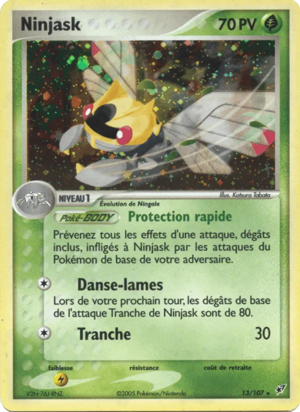 Ninjask · EX Deoxys 13/107