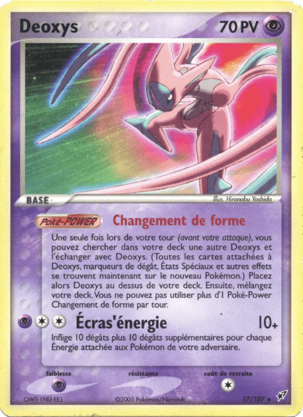 Deoxys · EX Deoxys 17/107
