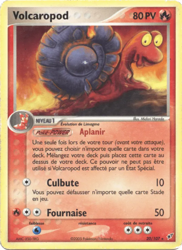 Volcaropod · EX Deoxys 20/107
