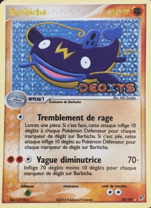 Barbicha · EX Deoxys 28/107