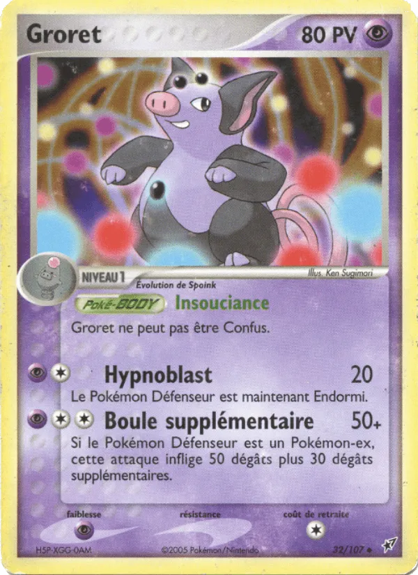 Groret · EX Deoxys 32/107