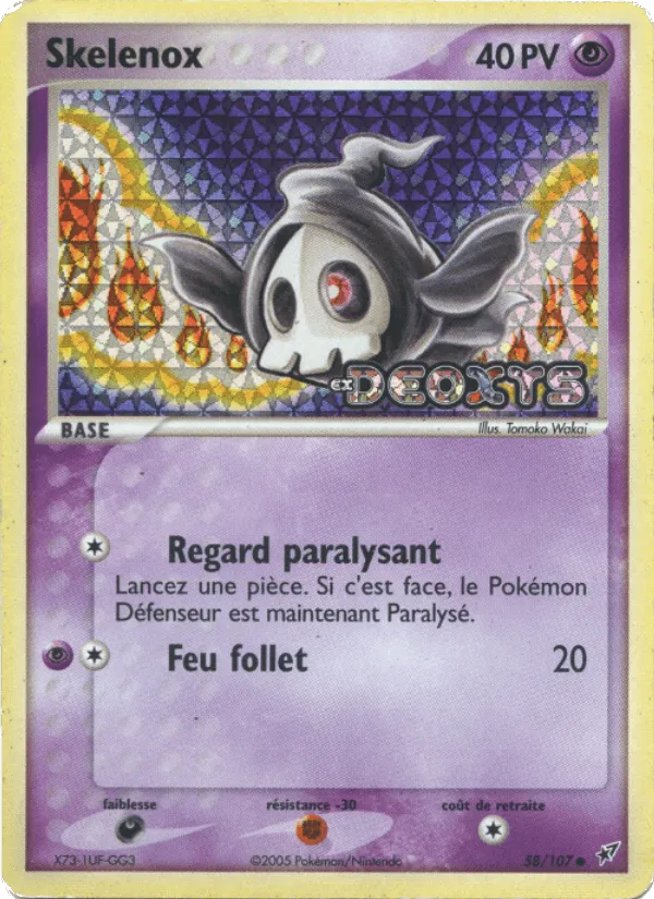 Skelénox · EX Deoxys 58/107
