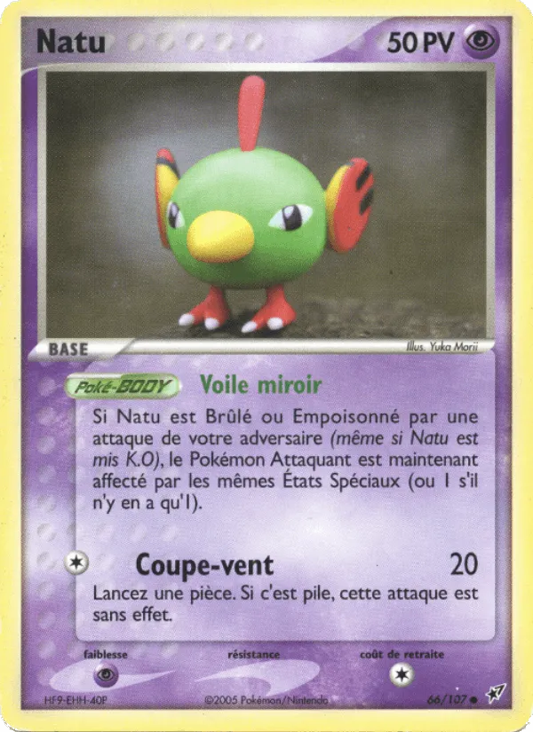 Natu · EX Deoxys 66/107