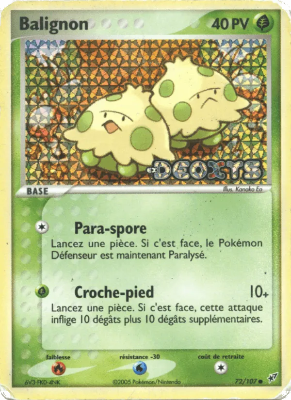 Balignon · EX Deoxys 72/107