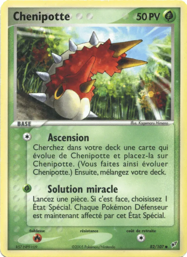 Chenipotte · EX Deoxys 82/107