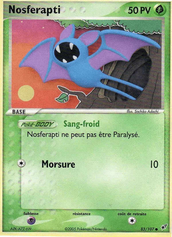 Nosferapti · EX Deoxys 83/107