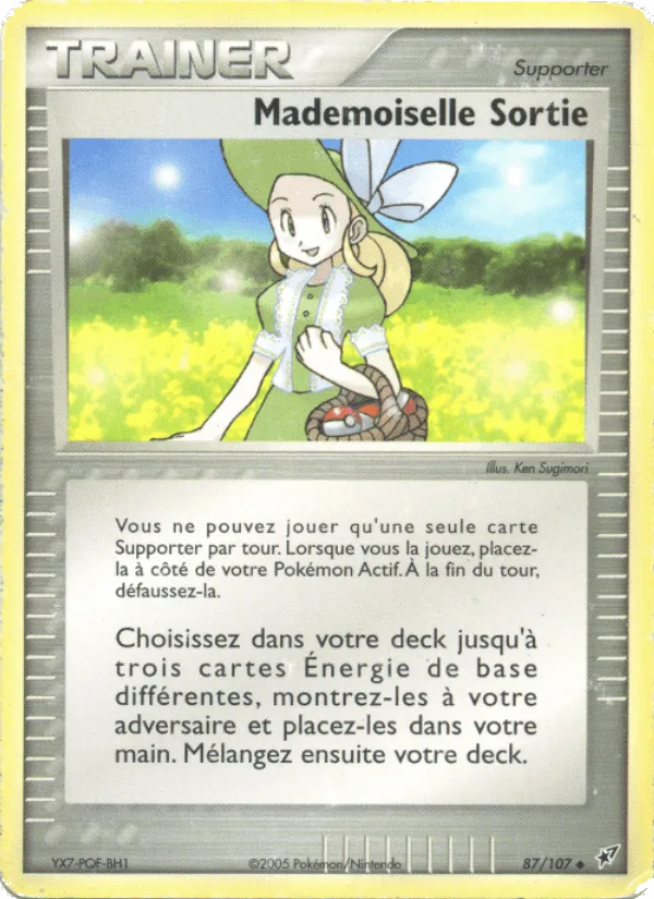 Mademoiselle Sortie · EX Deoxys 87/107