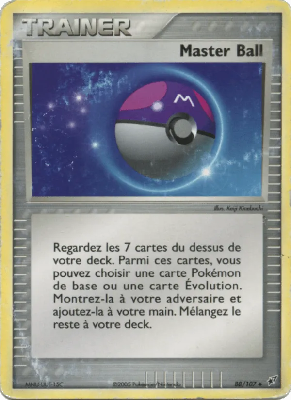Master Ball · EX Deoxys 88/107