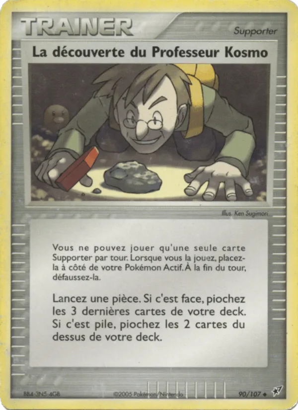 La découverte du Professeur Kosmo · EX Deoxys 90/107