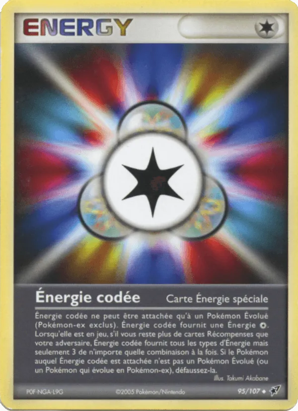 Énergie codée · EX Deoxys 95/107