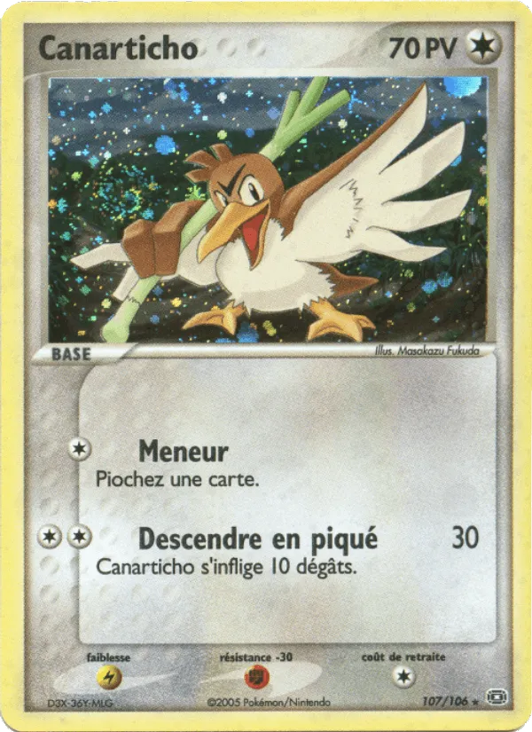 Canarticho · EX Émeraude 107/106