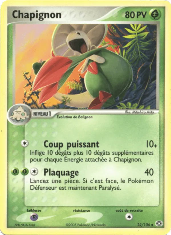 Chapignon · EX Émeraude 22/106
