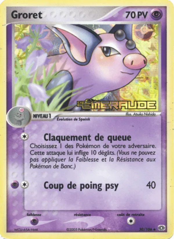 Groret · EX Émeraude 30/106