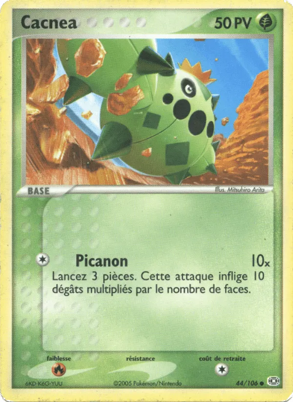 Cacnea · EX Émeraude 44/106