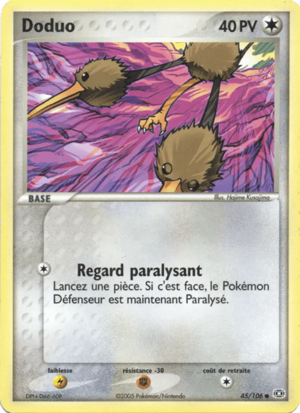Doduo · EX Émeraude 45/106