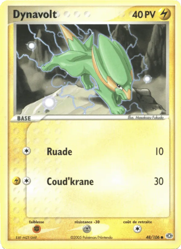 Dynavolt · EX Émeraude 48/106