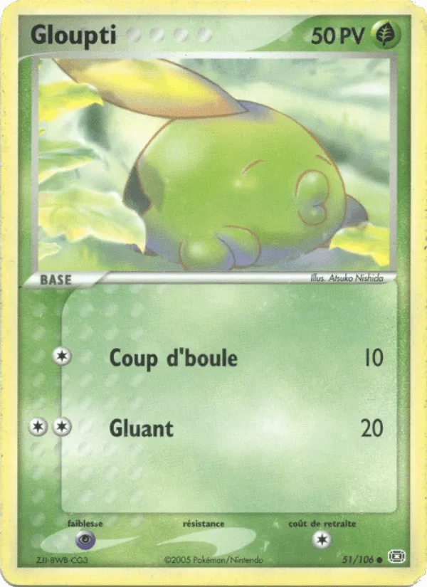 Gloupti · EX Émeraude 51/106