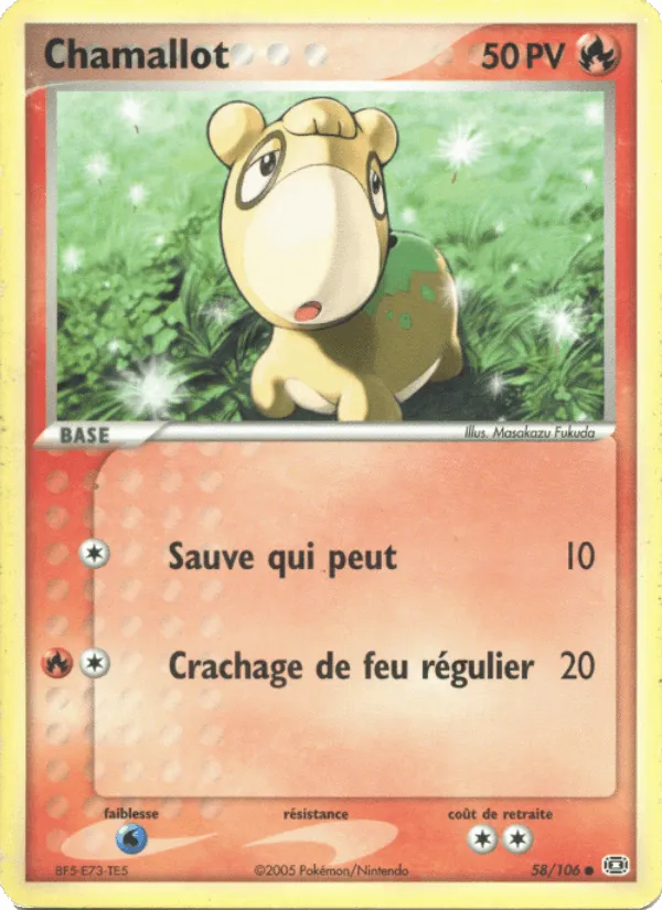 Chamallot · EX Émeraude 58/106