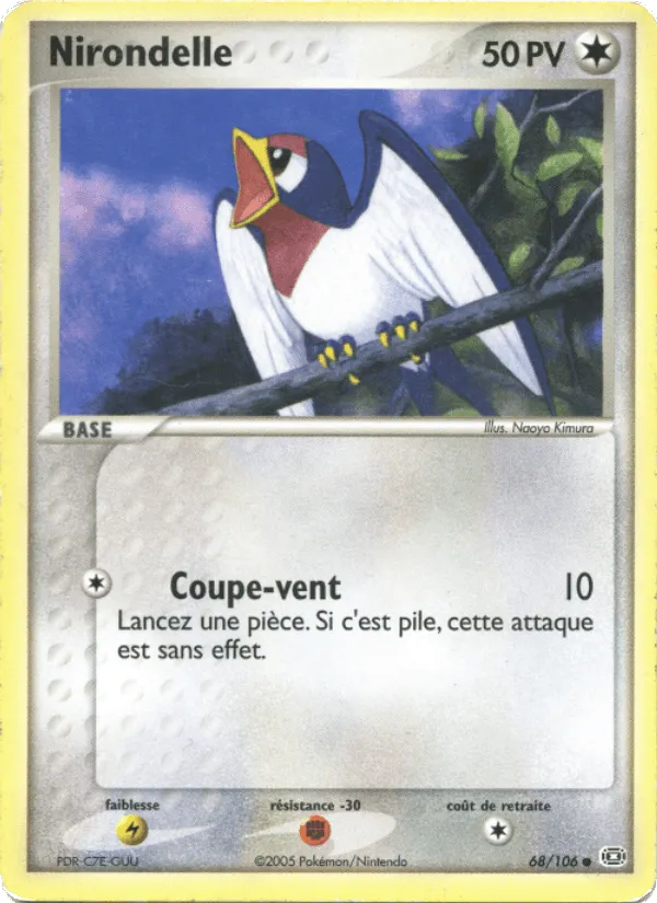 Nirondelle · EX Émeraude 68/106